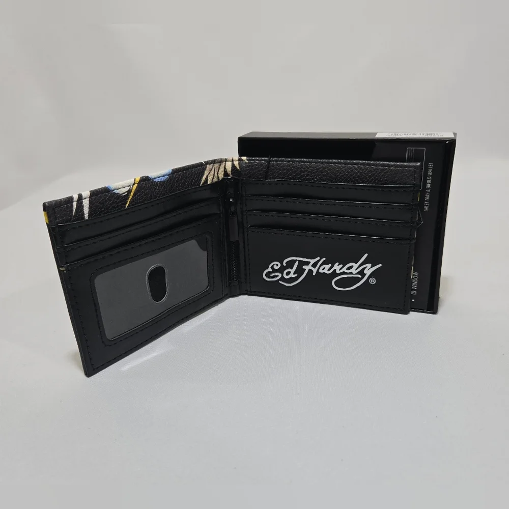 Ed Hardy Valet Tray & Bifold Wallet